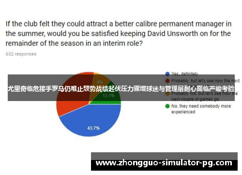尤里奇临危接手罗马仍难止颓势战绩起伏压力骤增球迷与管理层耐心面临严峻考验 尤里奇临危接手罗马仍难止颓势战绩起伏压力骤增球迷与管理层耐心面临严峻考验