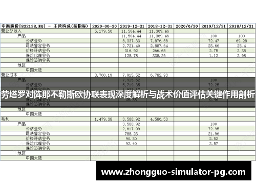劳塔罗对阵那不勒斯欧协联表现深度解析与战术价值评估关键作用剖析